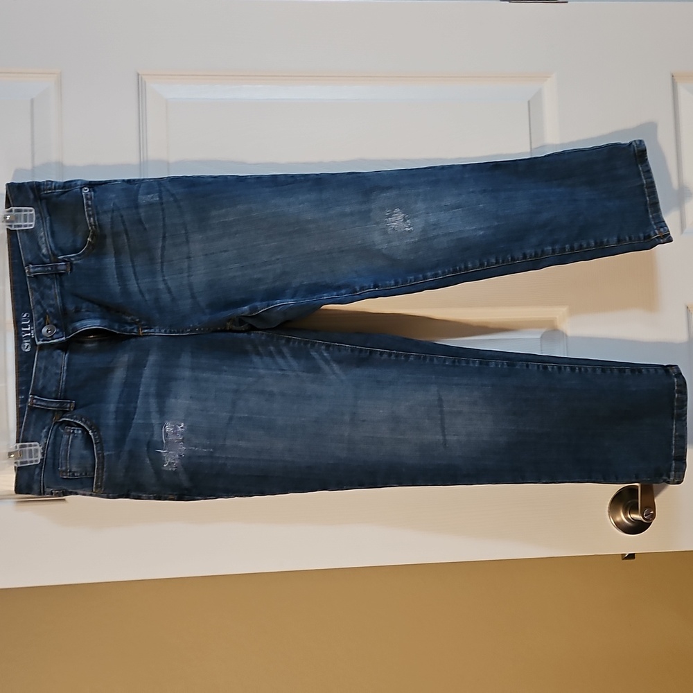 Ladies crop jeans